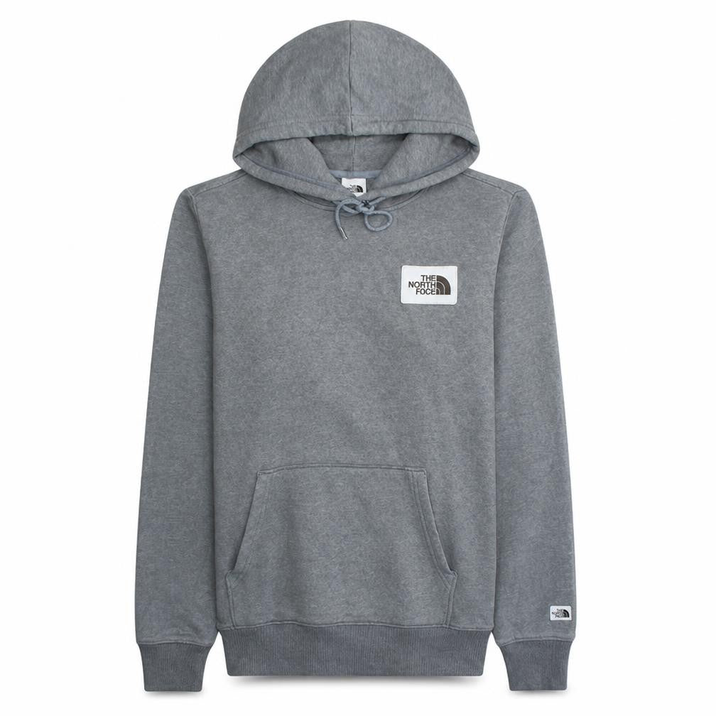 Mens UK Size S The North Face Grey Pullover Hoodie