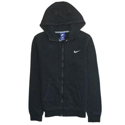 Mens UK Size M Nike Black Full Zip Hoodie
