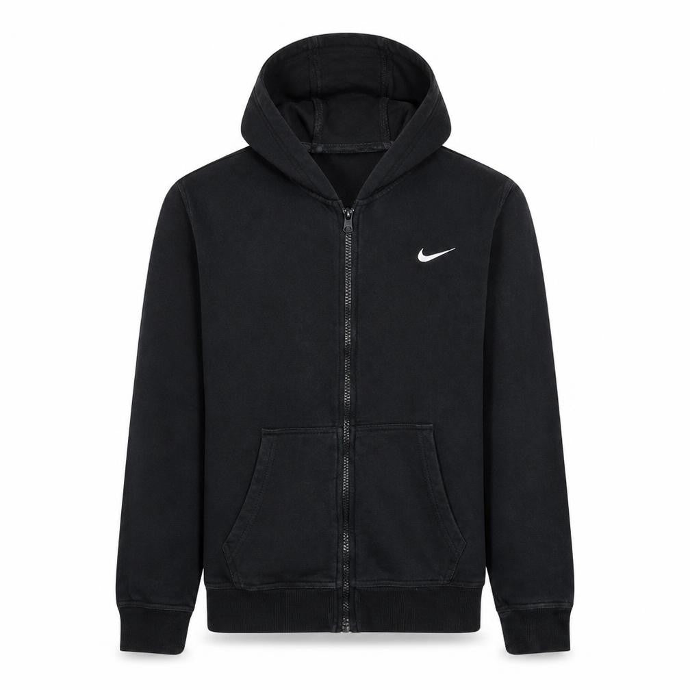 Mens UK Size M Nike Black Full Zip Hoodie