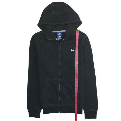 Mens UK Size M Nike Black Full Zip Hoodie