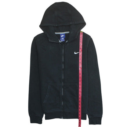 Mens UK Size M Nike Black Full Zip Hoodie