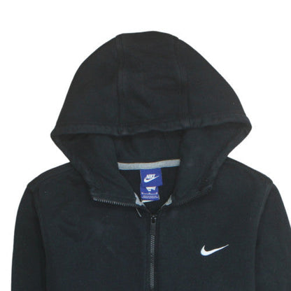 Mens UK Size M Nike Black Full Zip Hoodie