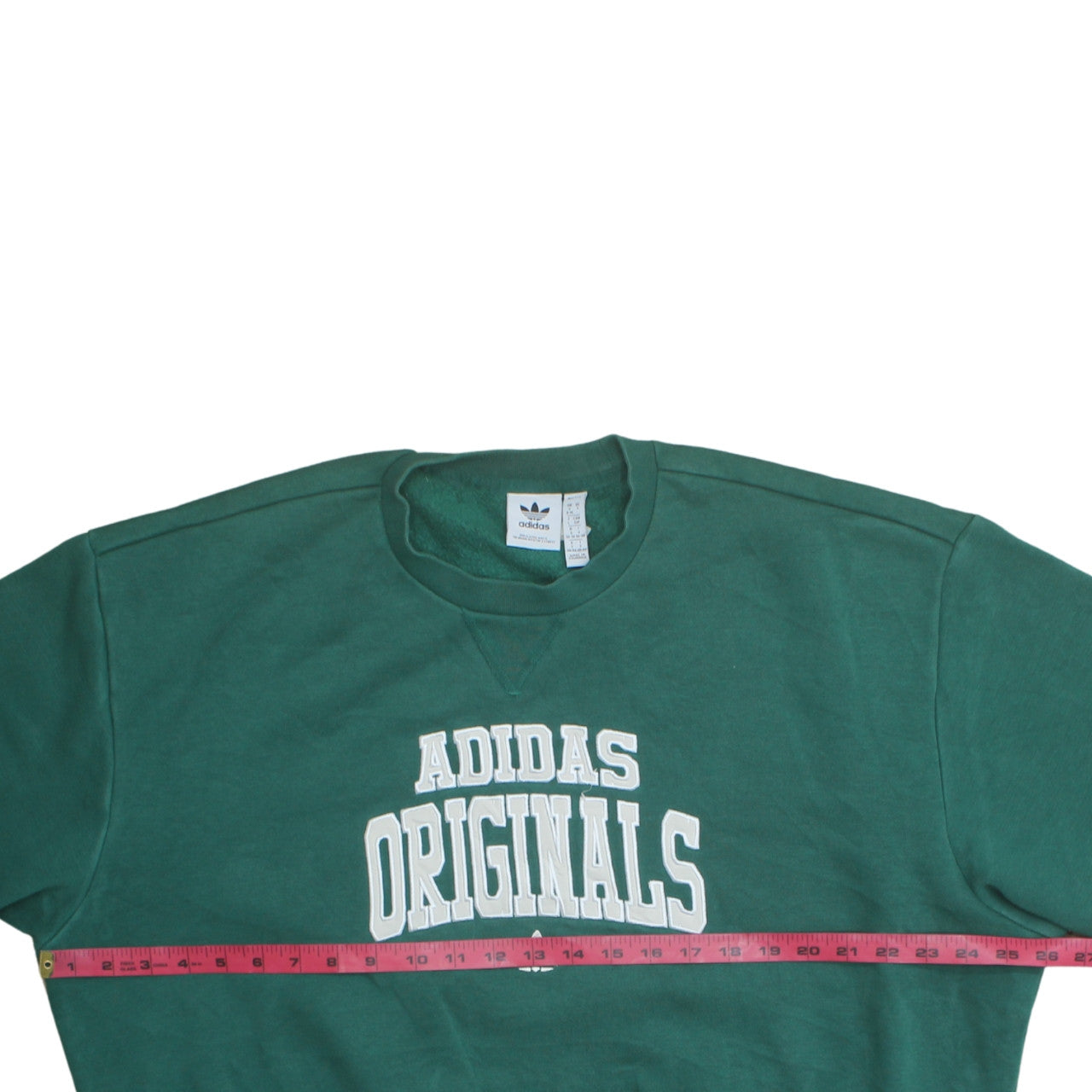Womens UK Size S adidas Green Pullover Sweatshirt