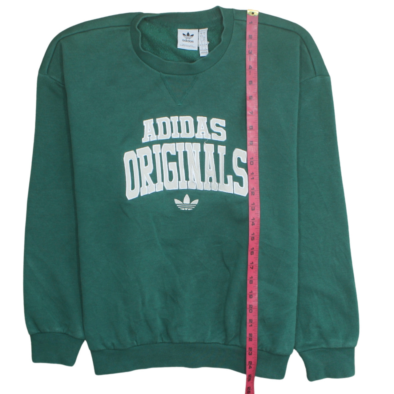 Womens UK Size S adidas Green Pullover Sweatshirt