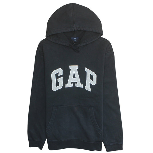 Womens UK Size L Gap Black Pullover Hoodie