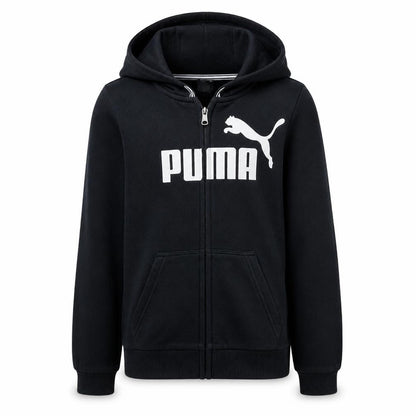 Boys UK Size 14 Years PUMA Black Full Zip Hoodie