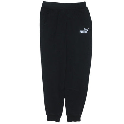 Boys UK Size 13-14 Years PUMA Regular Fit Jogger Black Trousers