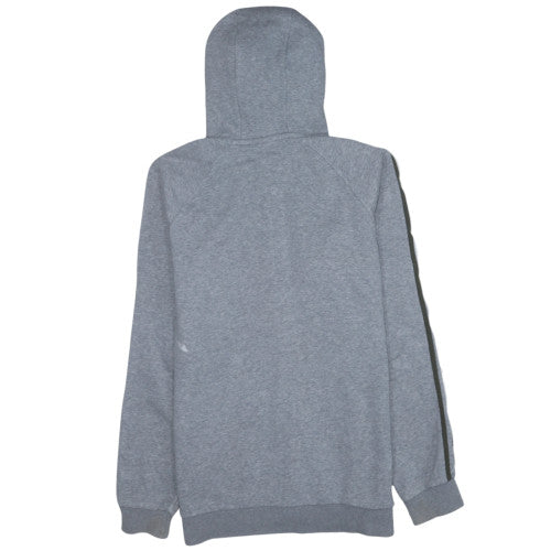 Mens UK Size M adidas Grey Full Zip Hoodie