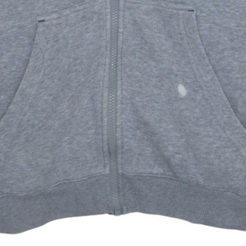 Mens UK Size M adidas Grey Full Zip Hoodie