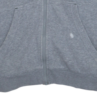 Mens UK Size M adidas Grey Full Zip Hoodie