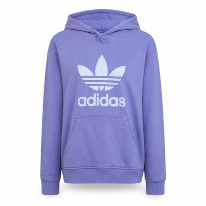 Womens UK Size 8 adidas Purple Pullover Hoodie