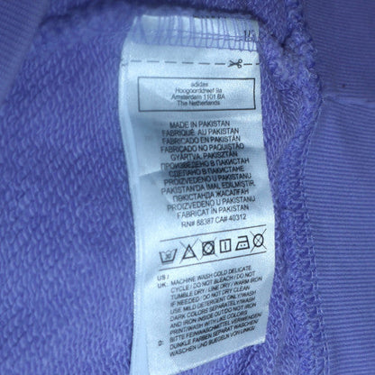 Womens UK Size 8 adidas Purple Pullover Hoodie