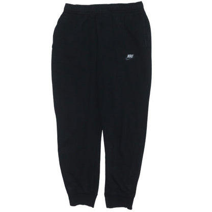 Mens UK Size M Nike Regular Fit Jogger Black Trousers
