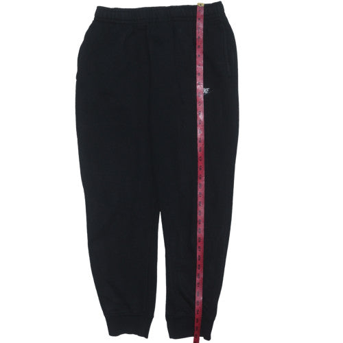 Mens UK Size M Nike Regular Fit Jogger Black Trousers