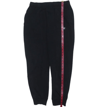Mens UK Size M Nike Regular Fit Jogger Black Trousers