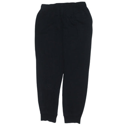 Mens UK Size M Nike Regular Fit Jogger Black Trousers