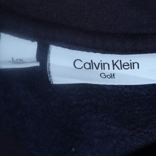 Mens UK Size L Calvin Klein Blue Pullover Hoodie