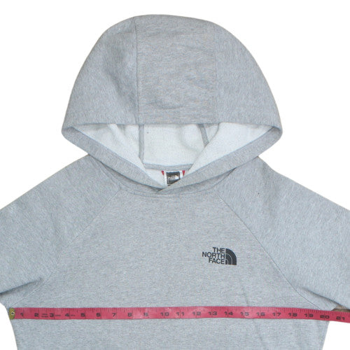 Mens UK Size S The North Face Grey Pullover Hoodie