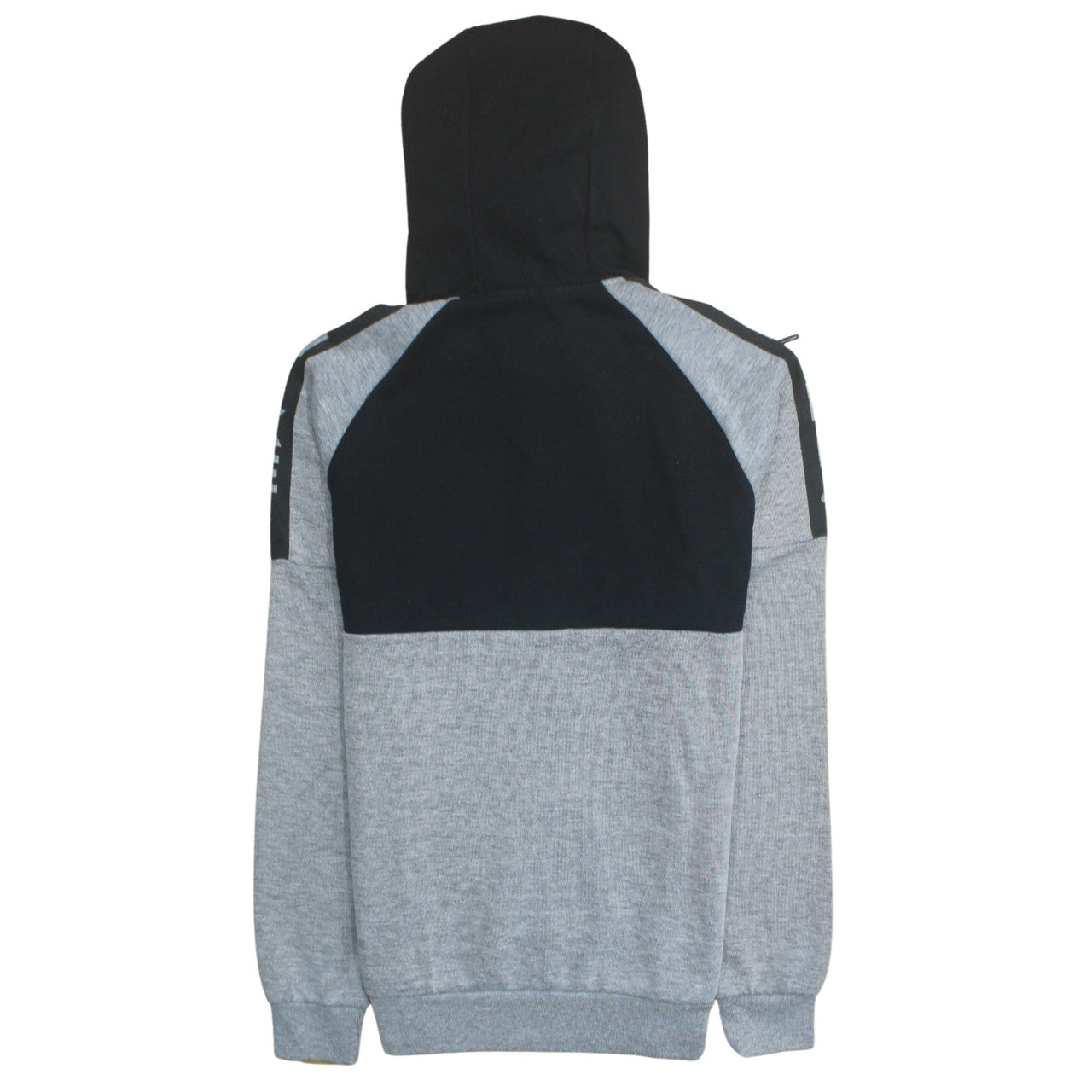 Mens UK Size L Nike Grey 1/2 Zip Hoodie