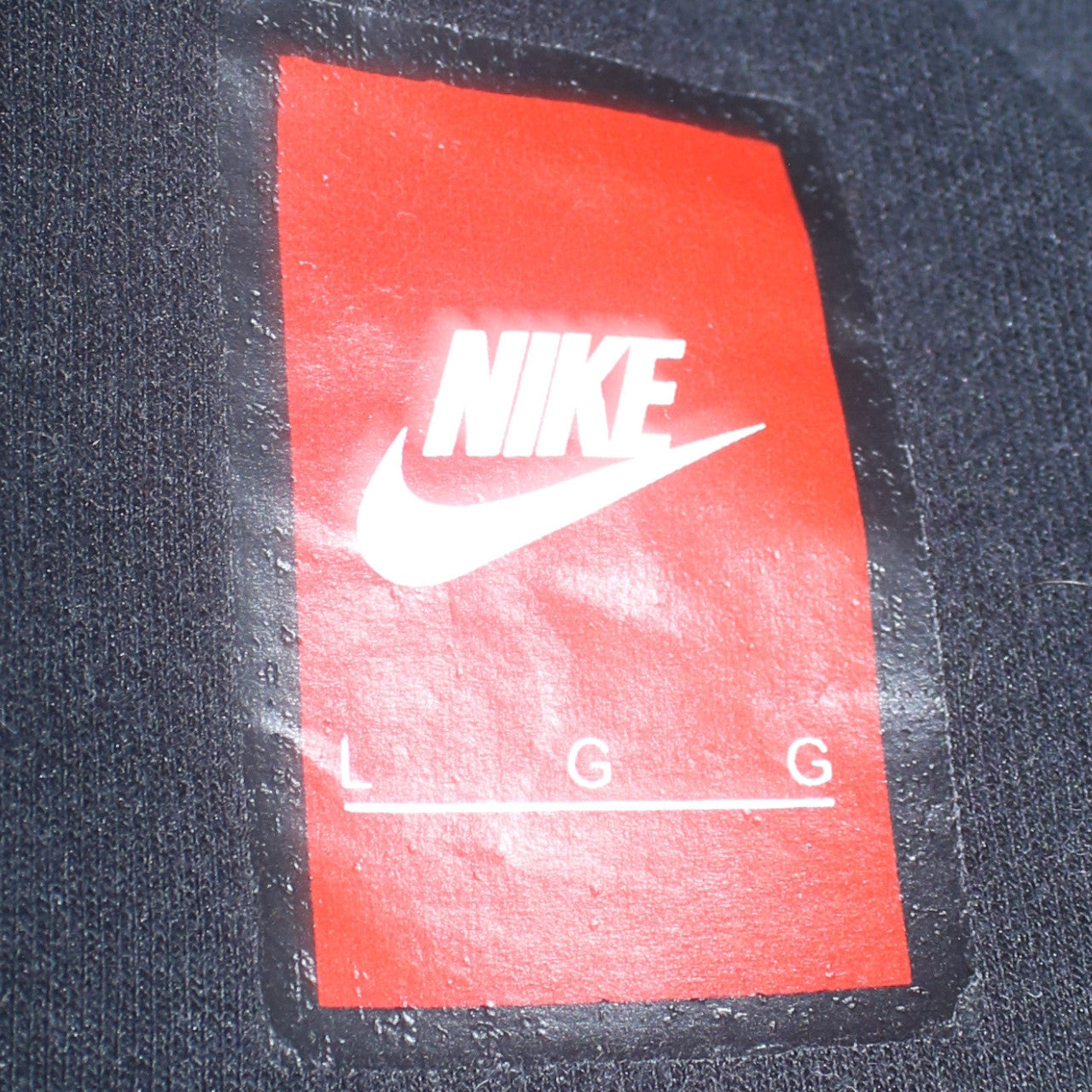 Mens UK Size L Nike Grey 1/2 Zip Hoodie