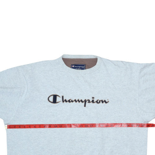 Mens UK Size 2XL Champion Grey Pullover Sweatshirt