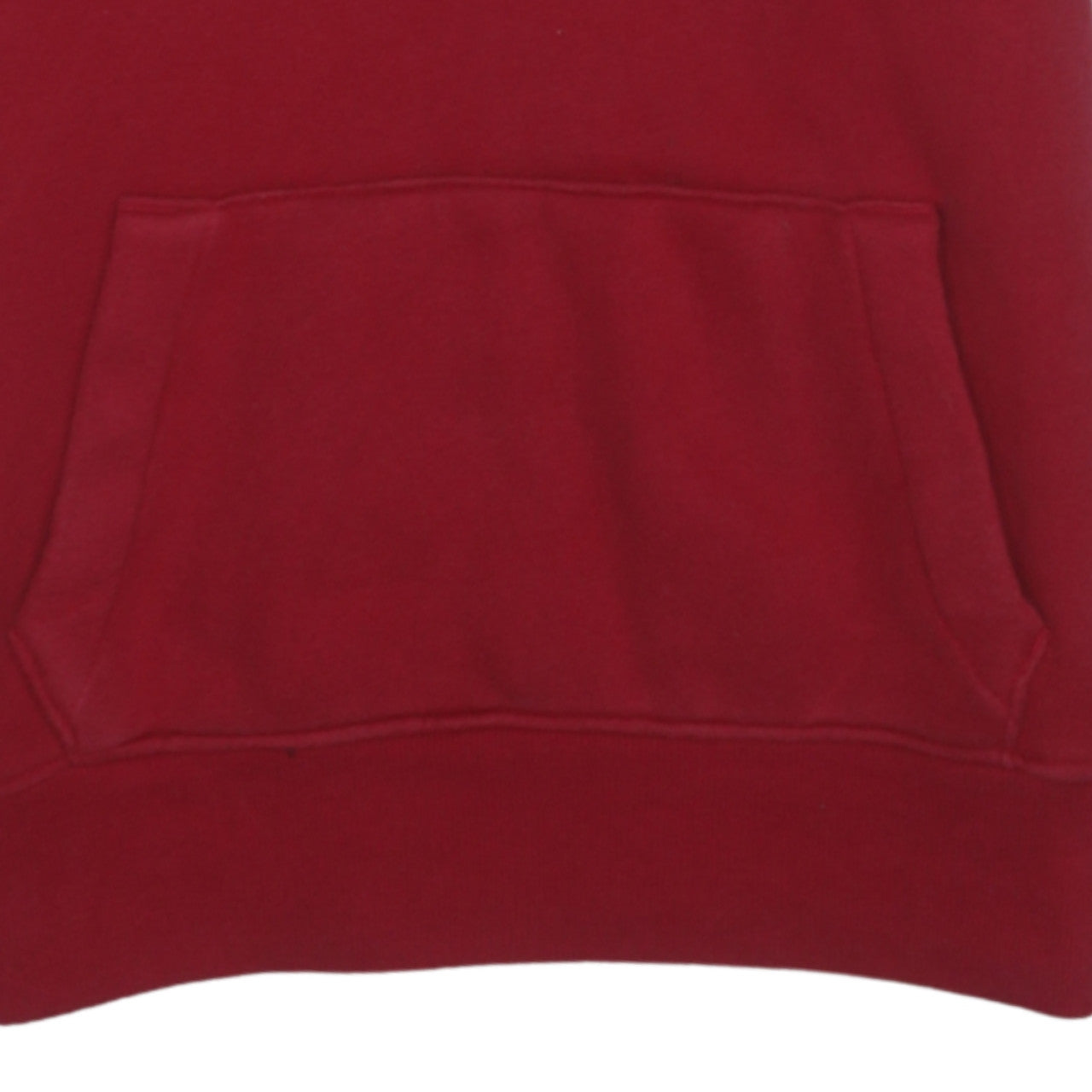 Mens UK Size XS Hollister Red Pullover Hoodie