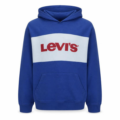 Mens UK Size S Levi's Blue Pullover Hoodie