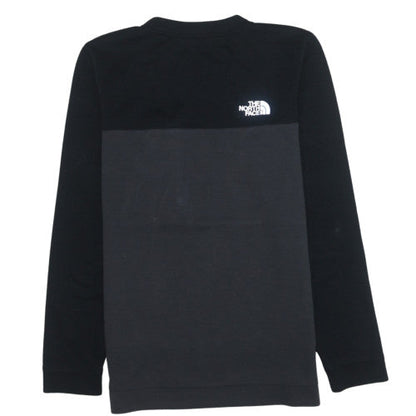 The North Face Boys Black XL Colourblock Fleece Pullover Sweatshirt