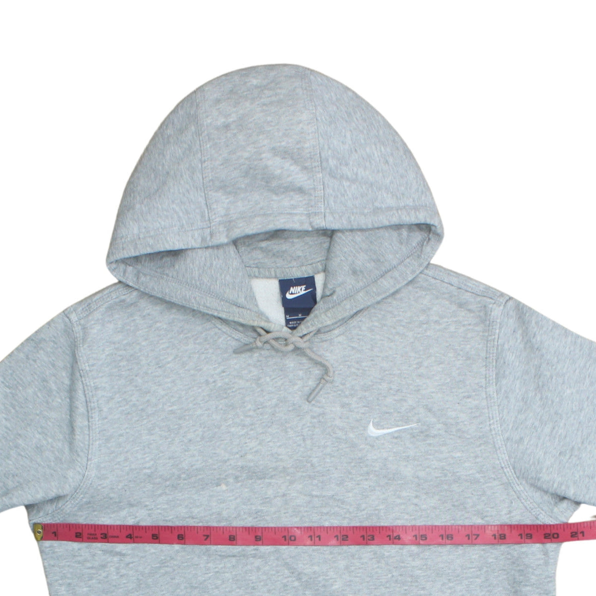 Mens UK Size M Nike Grey Pullover Hoodie