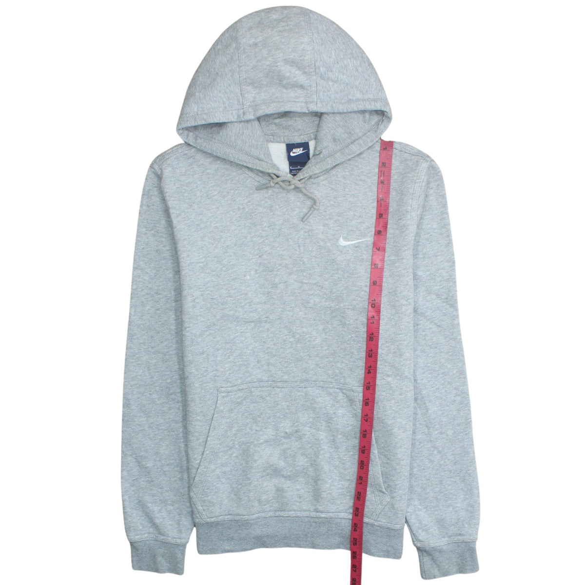 Mens UK Size M Nike Grey Pullover Hoodie