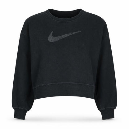 Womens UK Size S Nike Black Pullover Sweatshirt