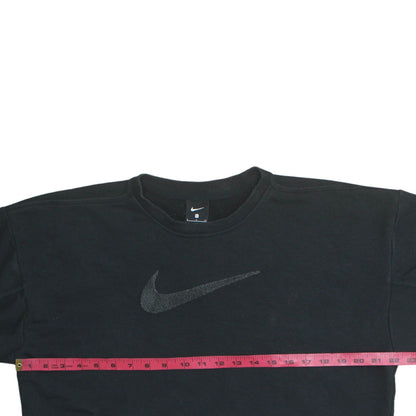 Womens UK Size S Nike Black Pullover Sweatshirt
