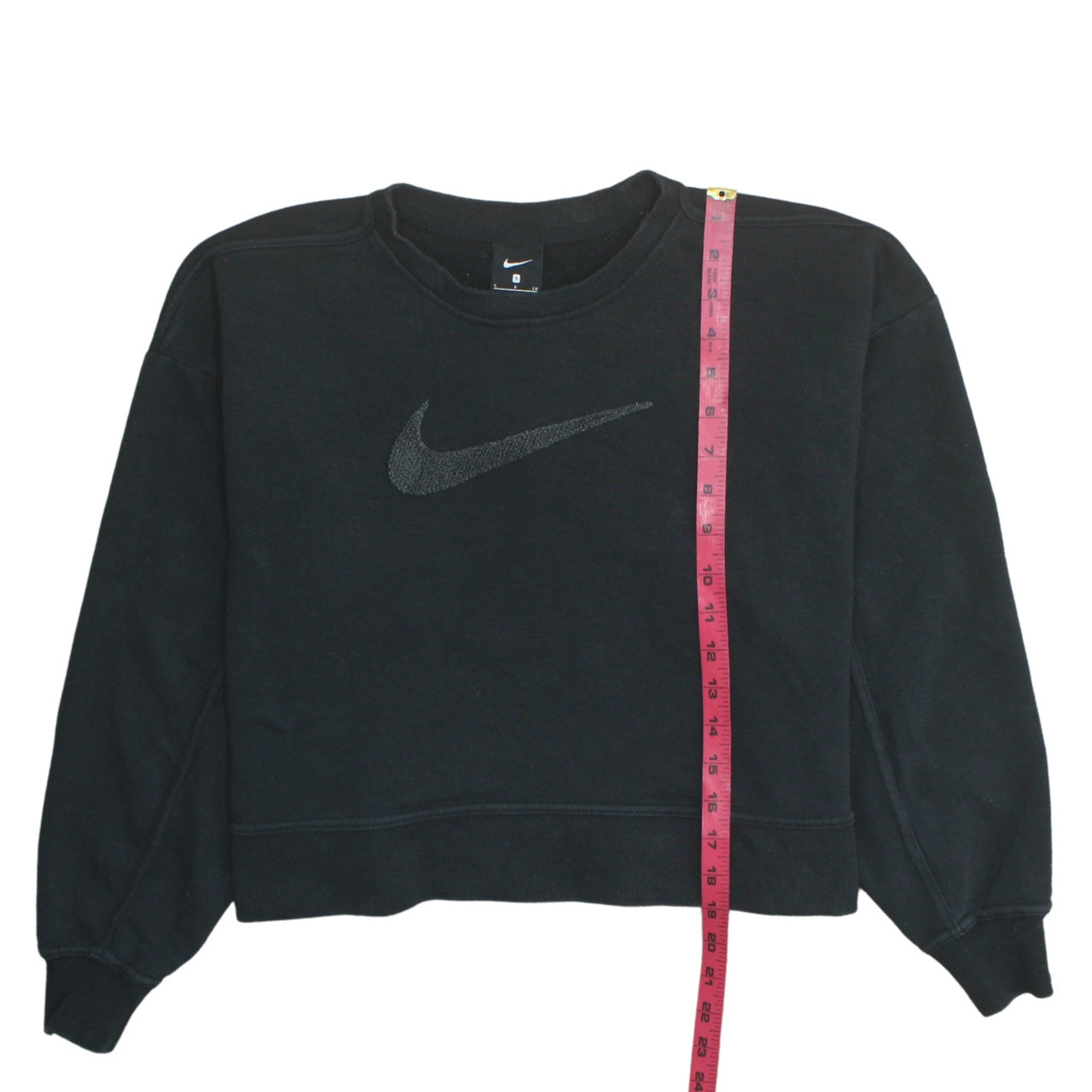 Womens UK Size S Nike Black Pullover Sweatshirt