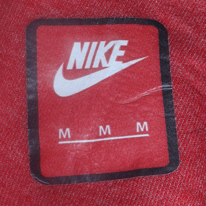 Mens UK Size M Nike Red Full Zip Hoodie