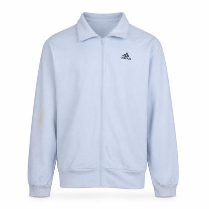 Mens UK Size S adidas White Full Zip Sweatshirt