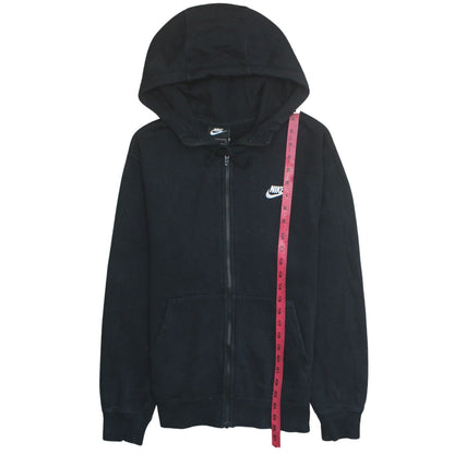 Mens UK Size S Nike Black Full Zip Hoodie