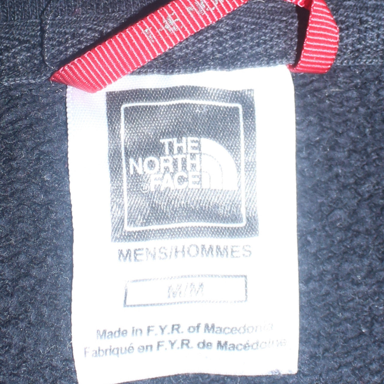 Mens UK Size M The North Face Black Pullover Hoodie