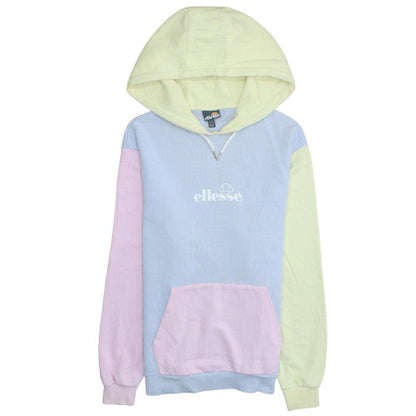 Womens UK Size 10 ellesse Multicoloured Pullover Hoodie