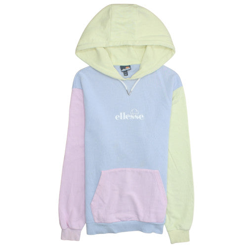 Womens UK Size 10 ellesse Multicoloured Pullover Hoodie