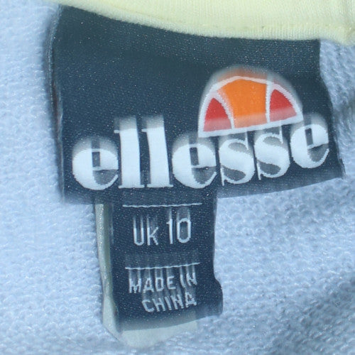 Womens UK Size 10 ellesse Multicoloured Pullover Hoodie