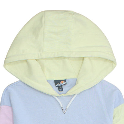 Womens UK Size 10 ellesse Multicoloured Pullover Hoodie