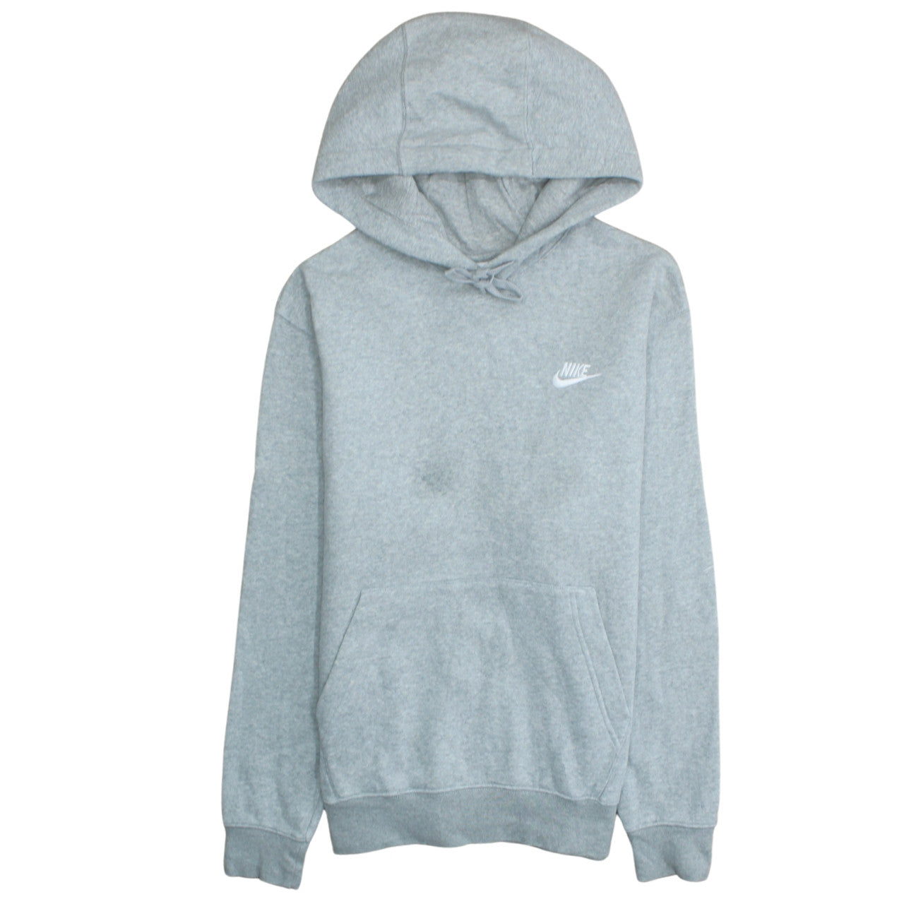 Mens UK Size M Nike Grey Pullover Hoodie