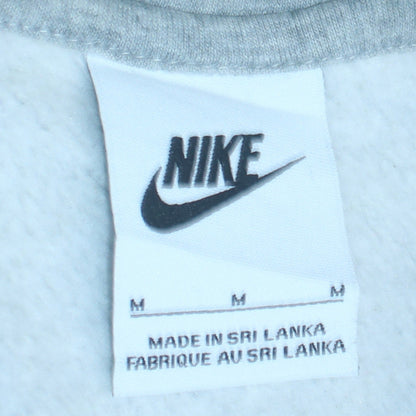 Mens UK Size M Nike Grey Pullover Hoodie
