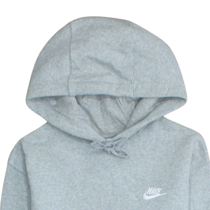 Mens UK Size M Nike Grey Pullover Hoodie