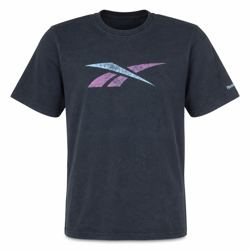 Mens UK Size M Reebok Black  T-Shirt