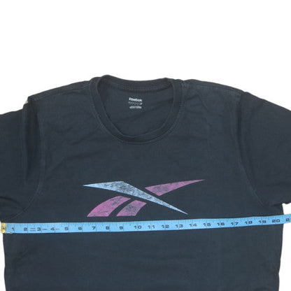 Mens UK Size M Reebok Black  T-Shirt