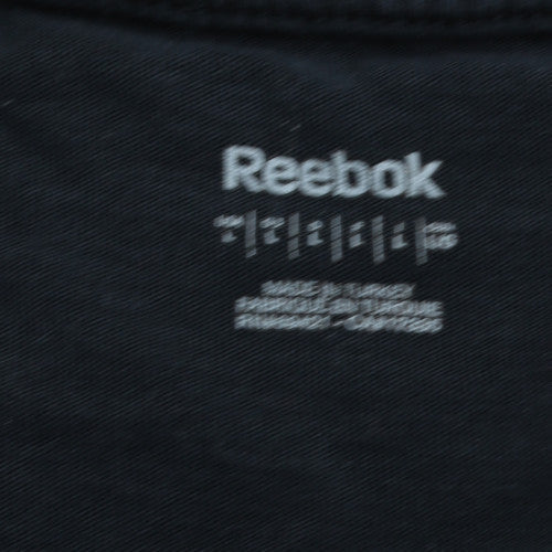 Mens UK Size M Reebok Black  T-Shirt