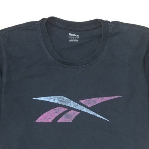 Mens UK Size M Reebok Black  T-Shirt