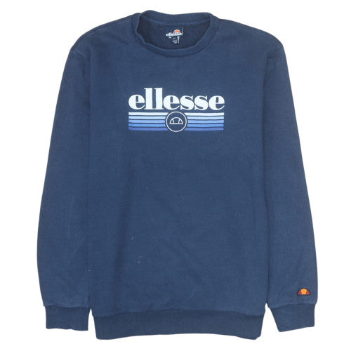 Mens UK Size L ellesse Blue Pullover Sweatshirt