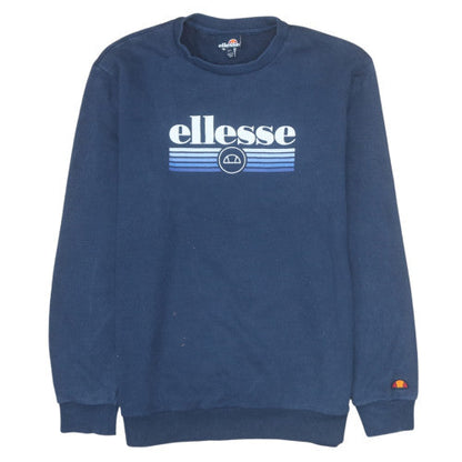 Mens UK Size L ellesse Blue Pullover Sweatshirt